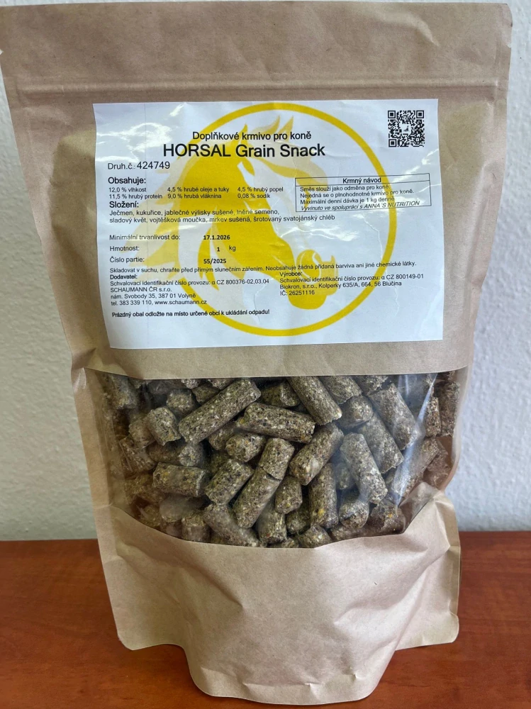 HORSAL Grain Snack 1 kg sáček
